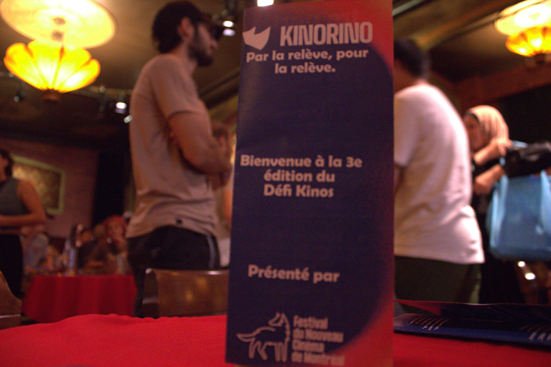 Kinorino propulse de nouveau les cinéastes de la relève